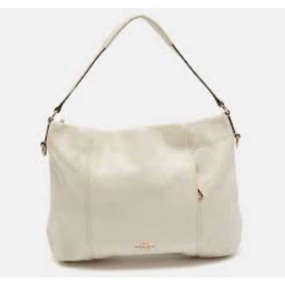 Coach Eastwest Isabell hobo, cream, beige handbag